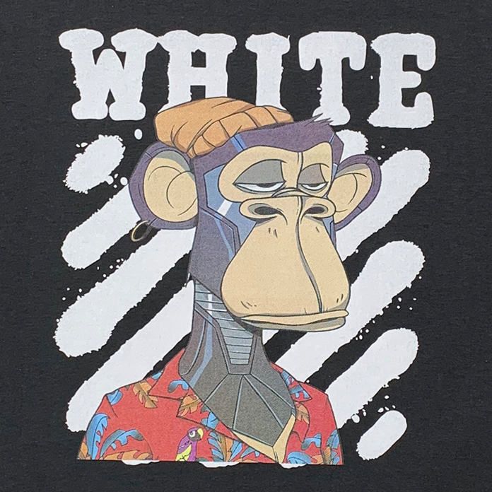 White Bored Ape