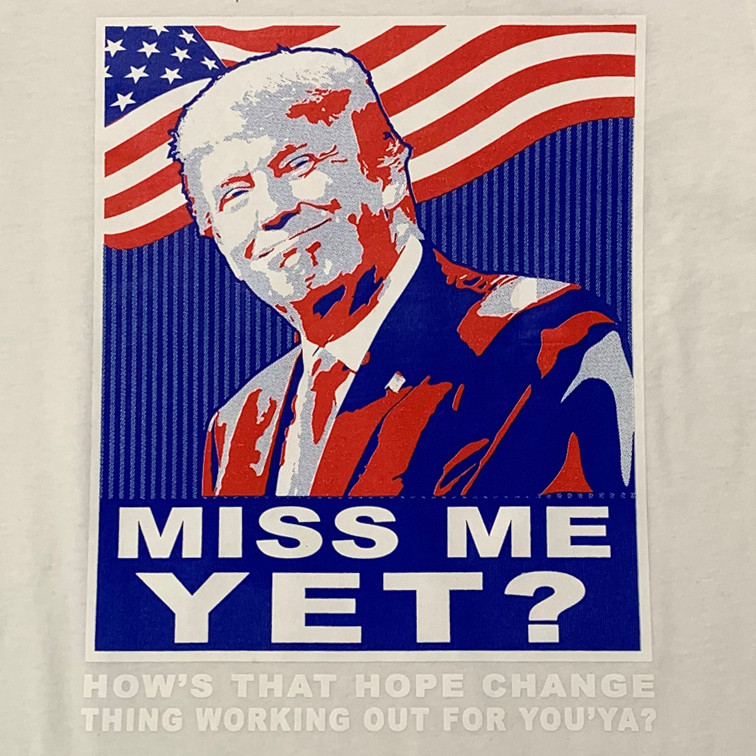 Trump: miss me yet