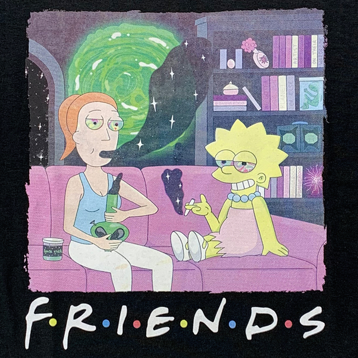 Smoking Lisa Friends