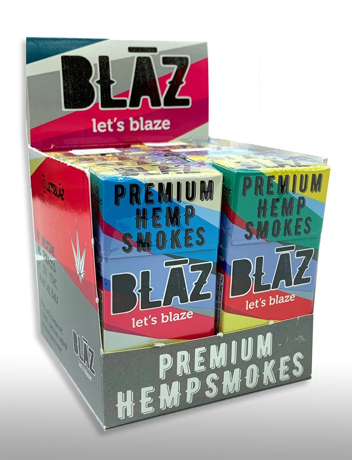 Blāz 10 Pack Premium Natural Hemp Smokes