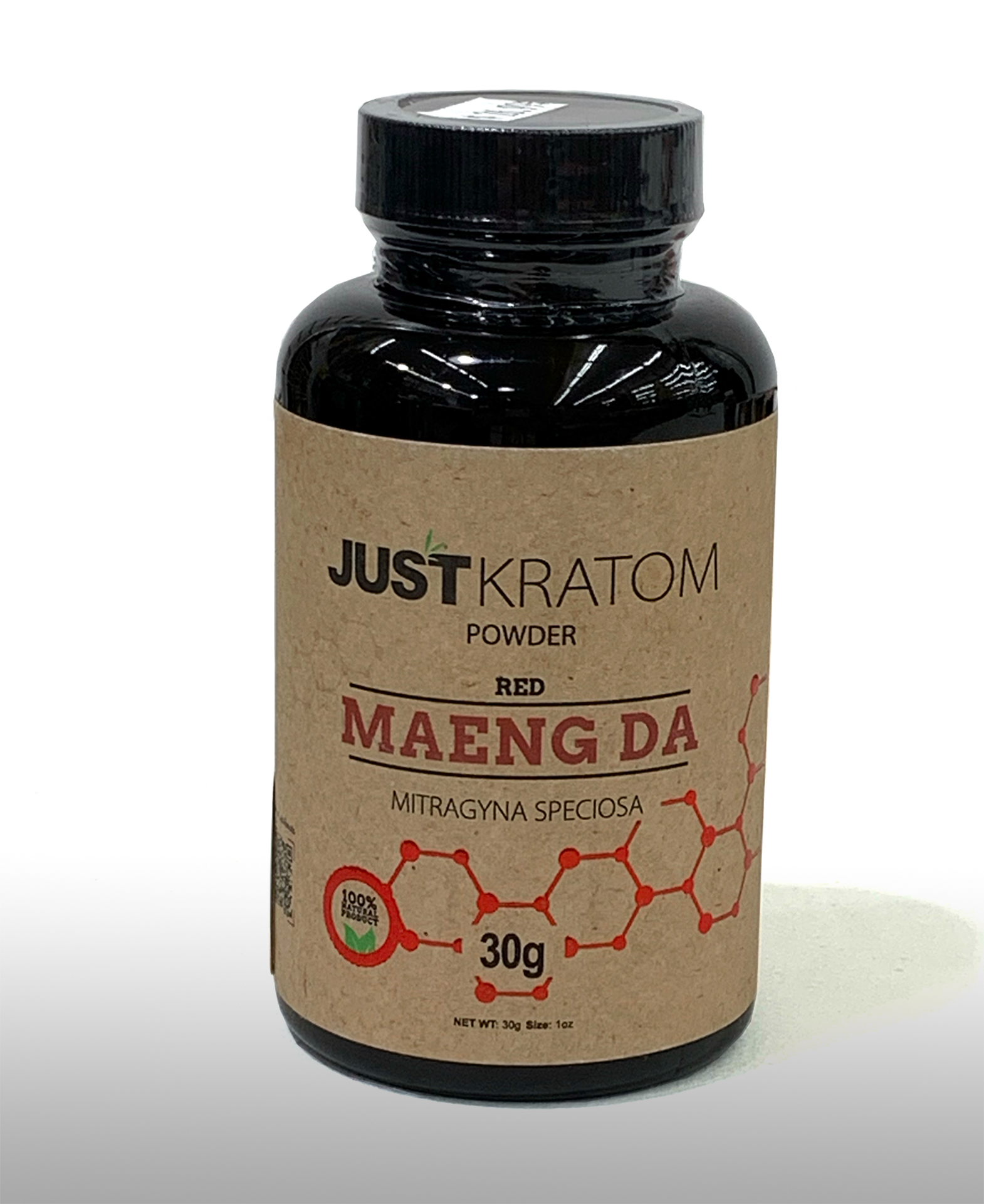 JUST KRATOM POWDER Red Maeng Da 30g