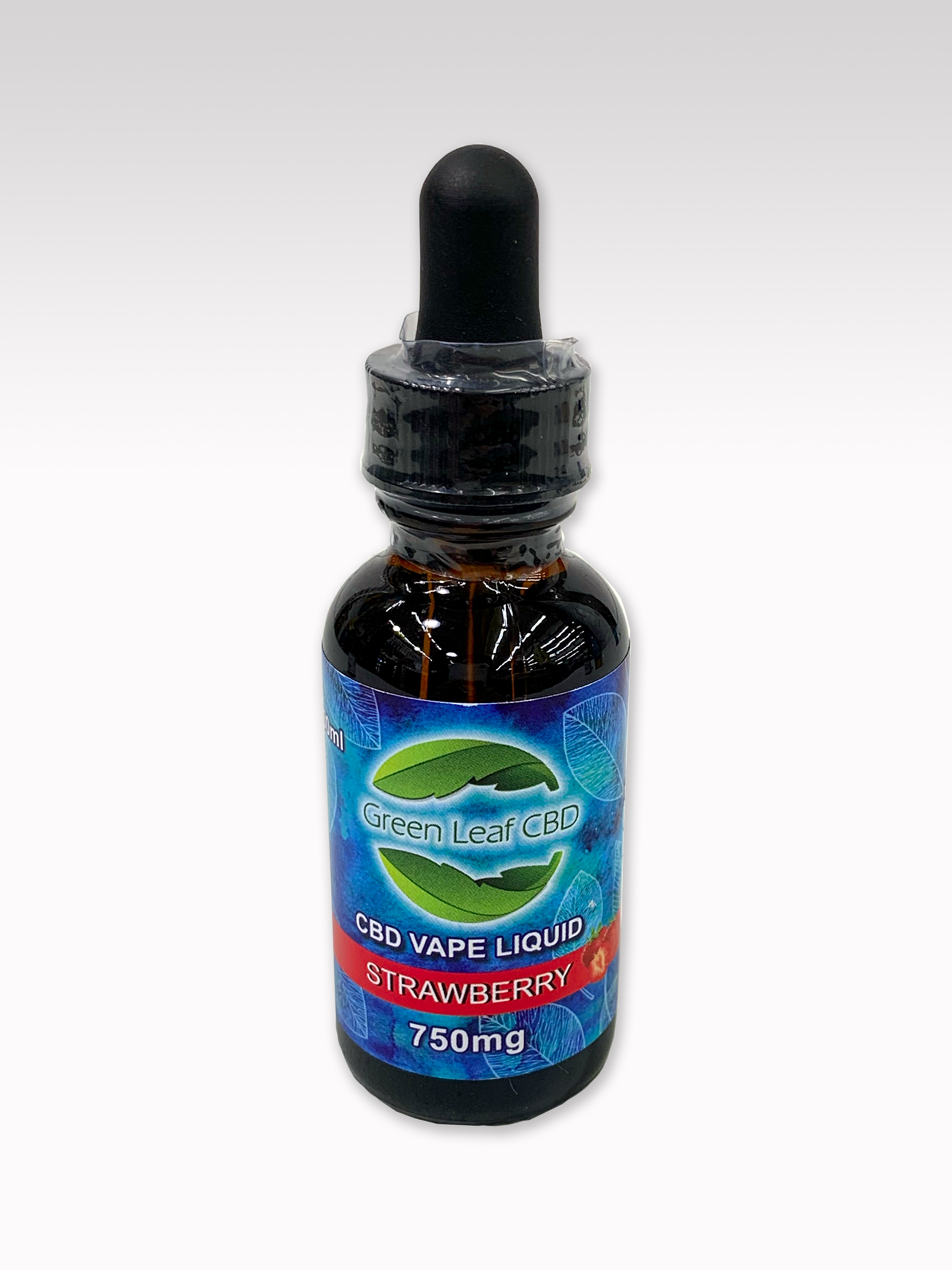 Green Leaf CBD CBD Vape Liquid 750mg Strawberry