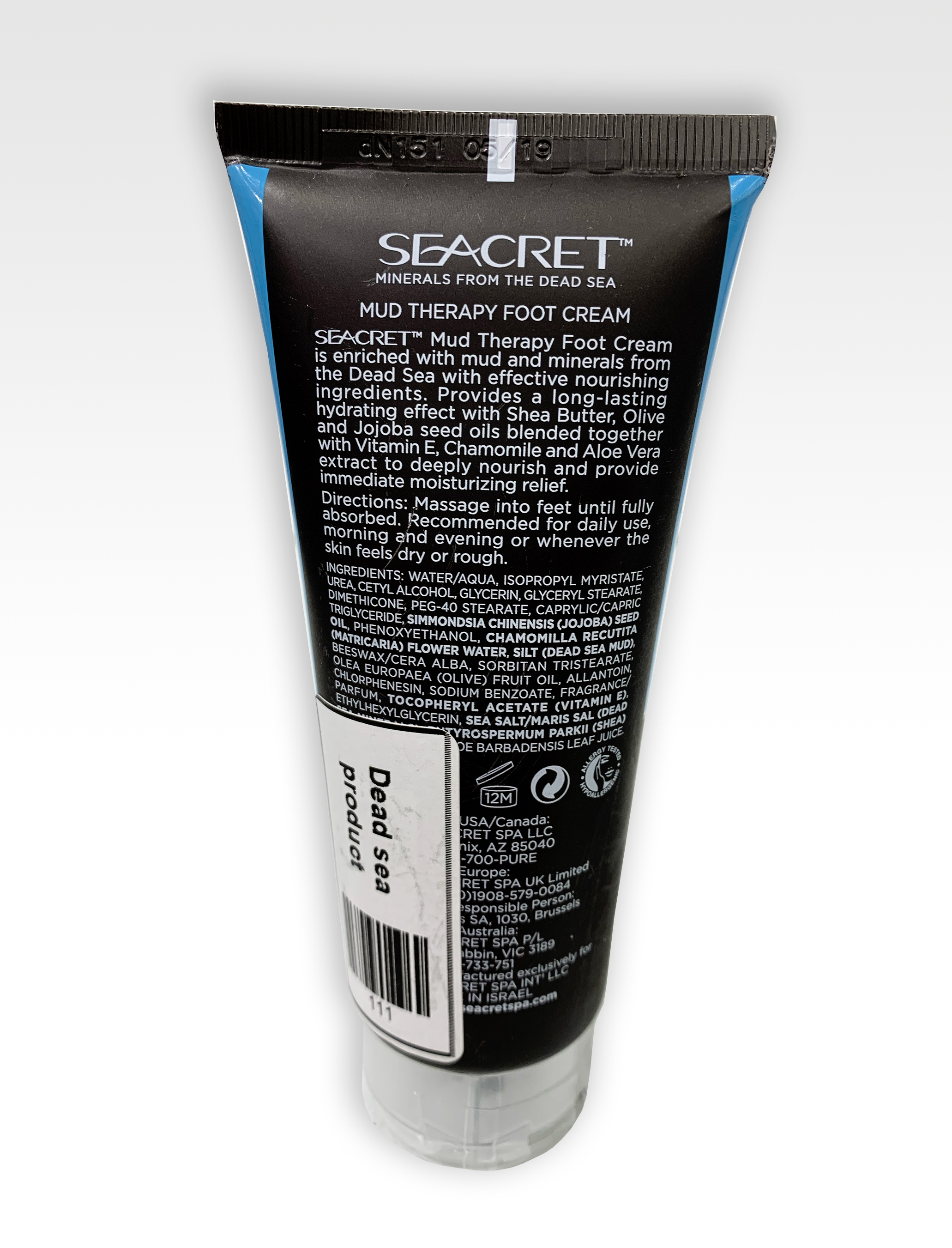 Seacret Mud Therapy Foot Cream