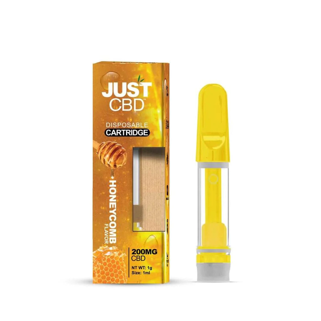 JUST CBD Honeycomb Disposable Cartridge 200mg CBD