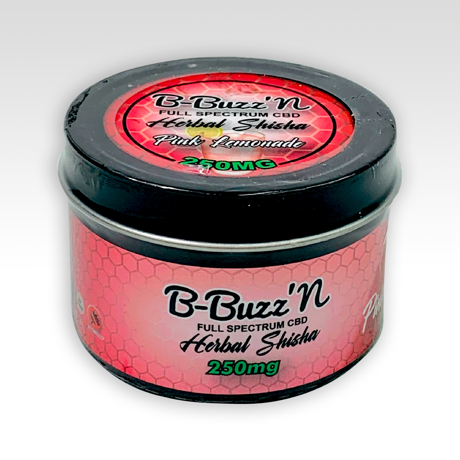 B-Buzz'n Full Spectrum CBD Shisha 250mg Pink lemonade