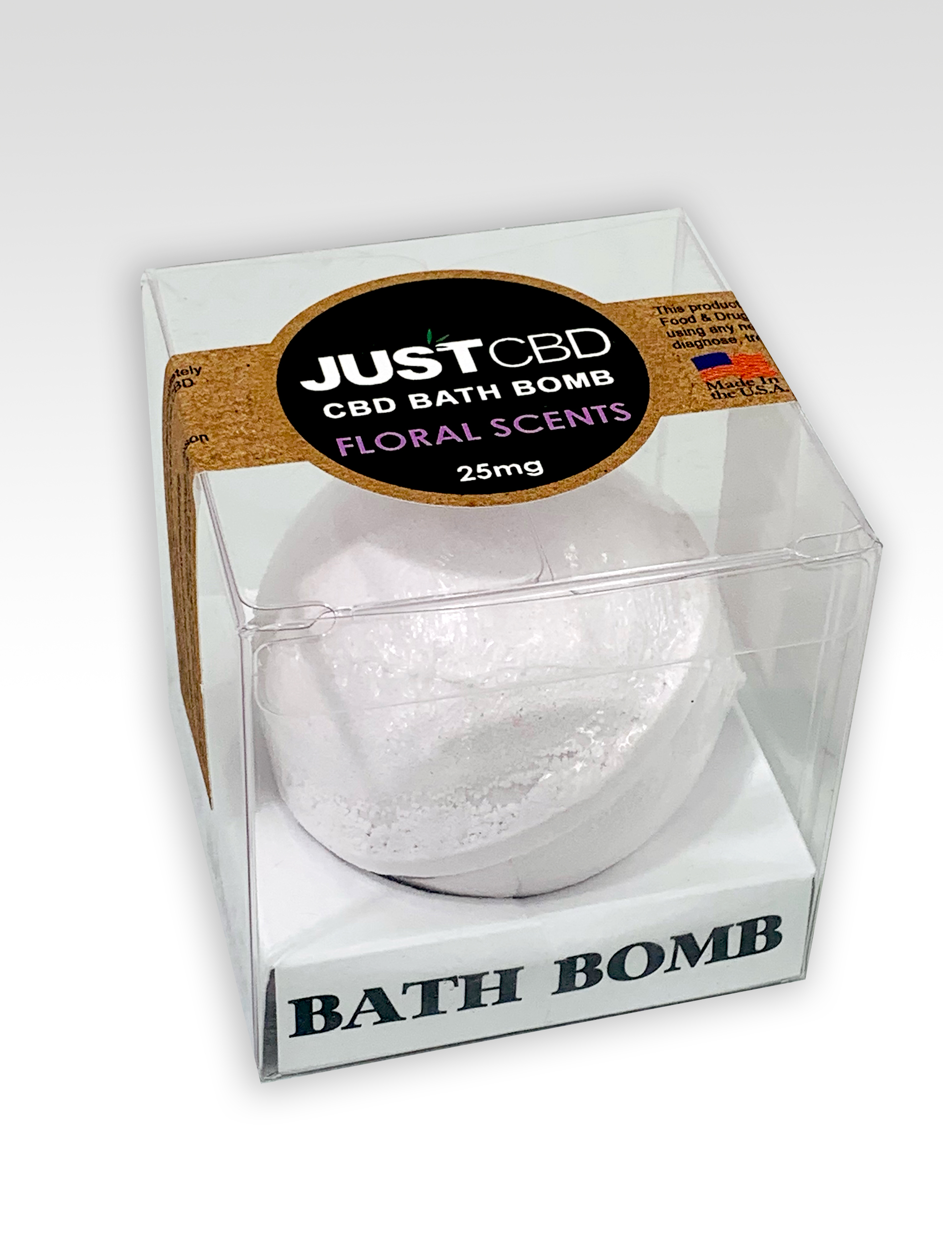 JUST CBD Bath bomb Floral Scents 25mg