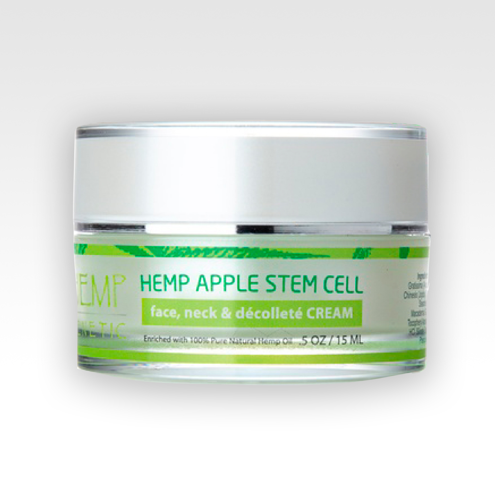 HEMP GENETIC HEMP APPLE STEM CELL face, neck & décolleté cream 0.5 OZ / 15 ML