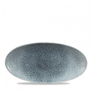 אובל שף 15*30 RAKU כחול