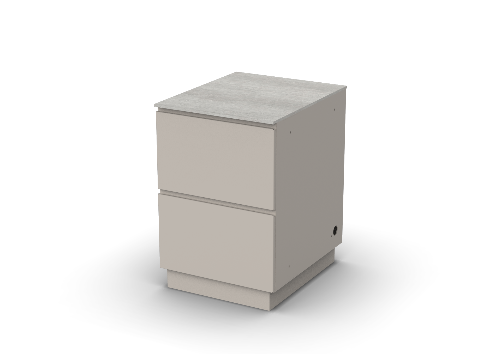 UNICA Cabinet A24 Inch with 2 drawers