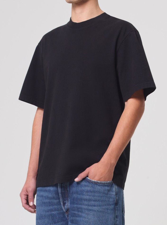 ASHA MOCK NECK TEE