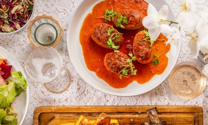 Meat Filled Potatoes