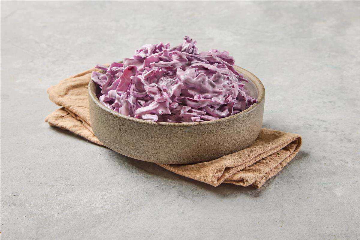 Purple cabbage in mayonnaise – one unit, about 500 ml