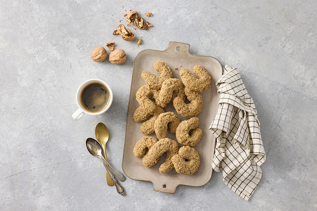 Kifli almond cookies – Parve