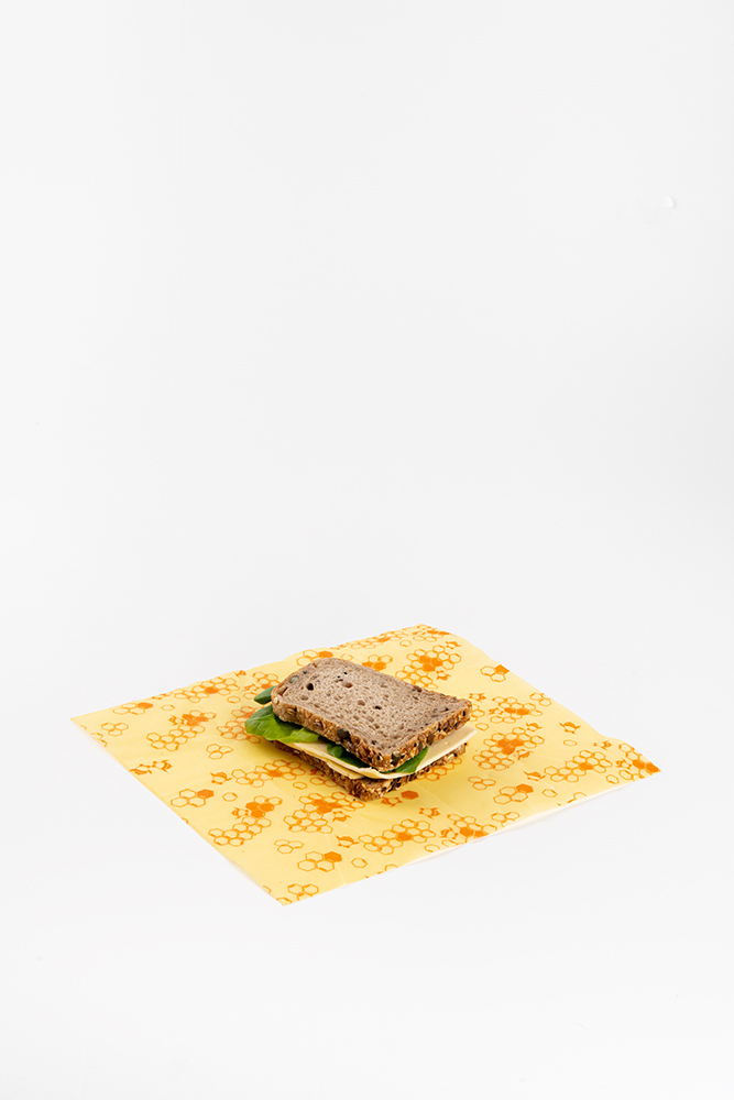 Reusable 3-Piece Beeswax Food Wrap Set