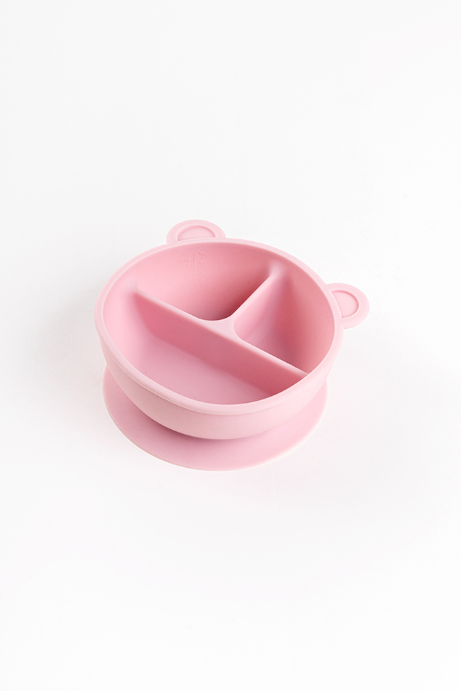 Small Silicone rabbit plate for babies