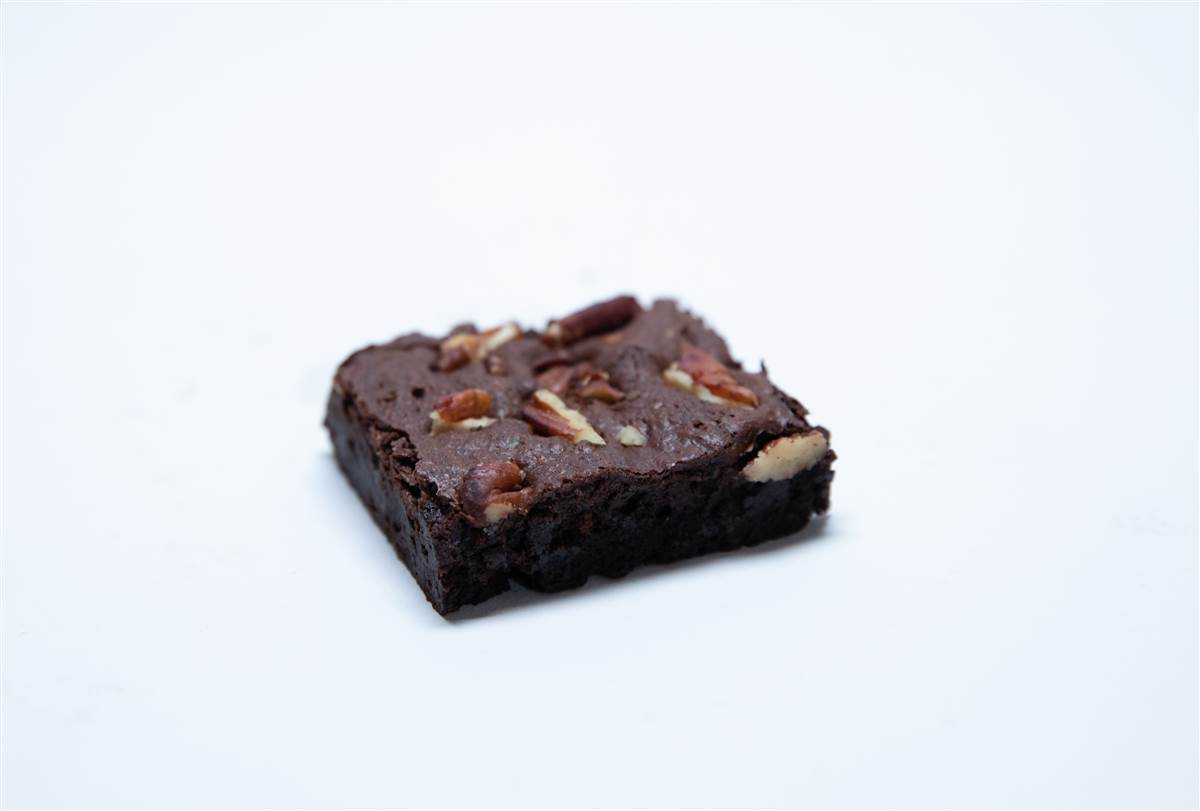 individual brownie square