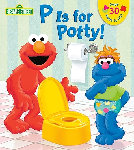 !P is for Potty | Lift-the-Flap (Sesame Street)