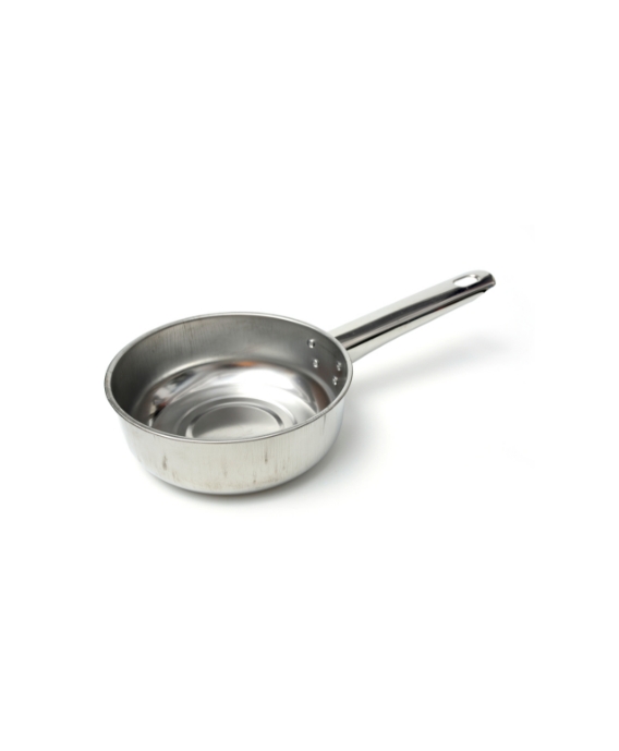 High-quality titanium camping pan with folding handles