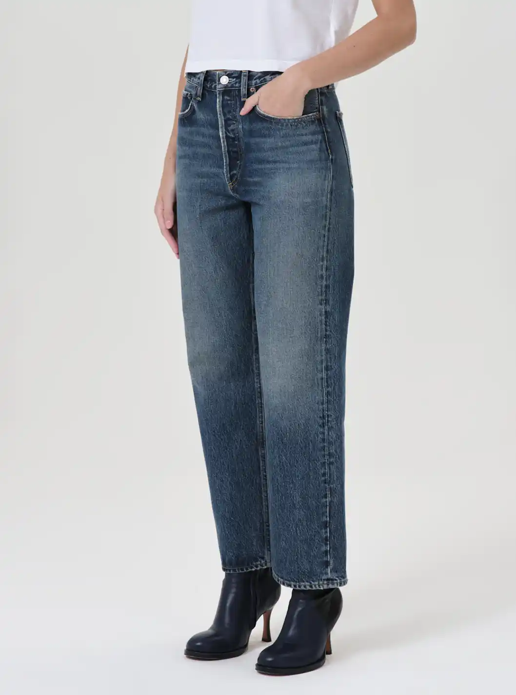 90'S JEAN MID RISE LOOSE FIT