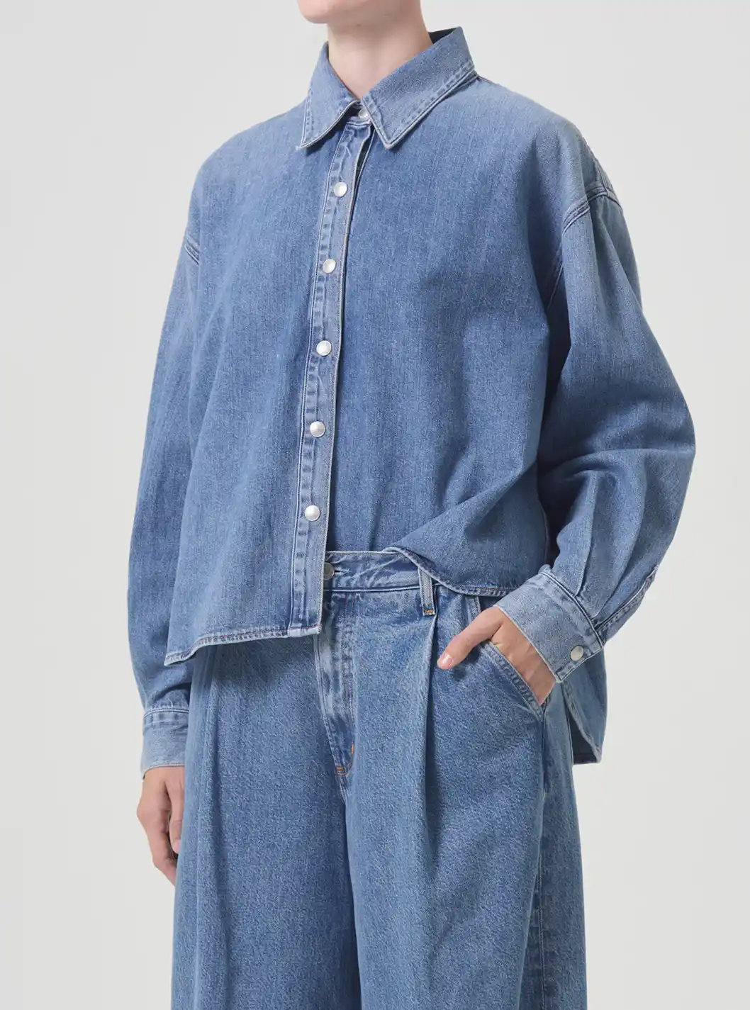 AIDEN HIGH LOW SHIRT