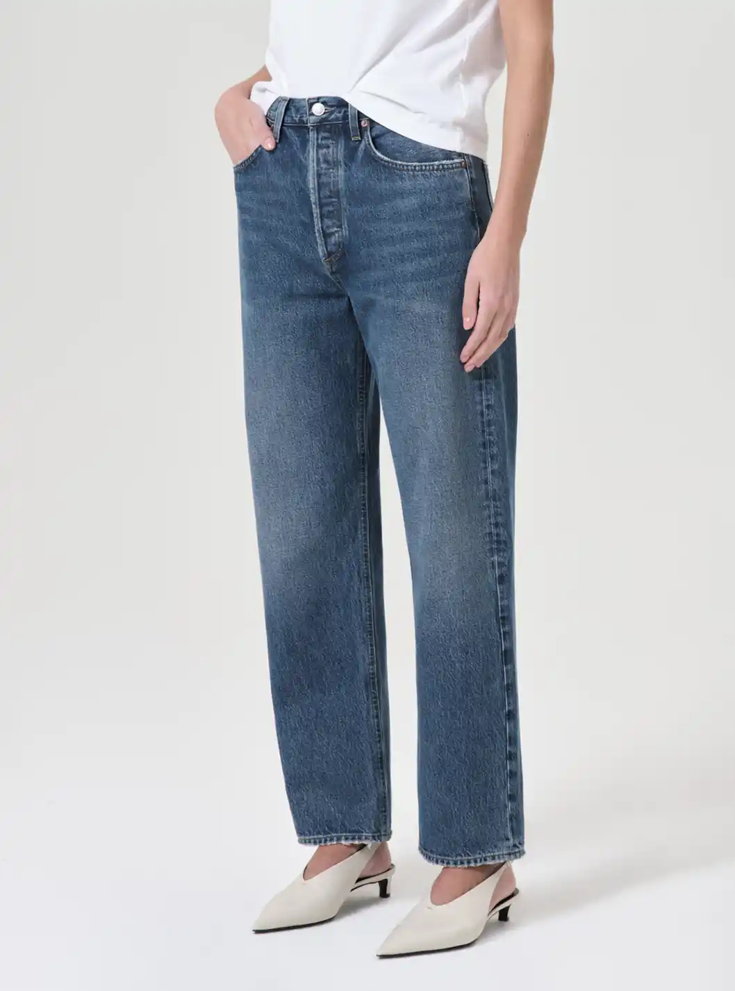 90'S JEAN MID RISE LOOSE FIT