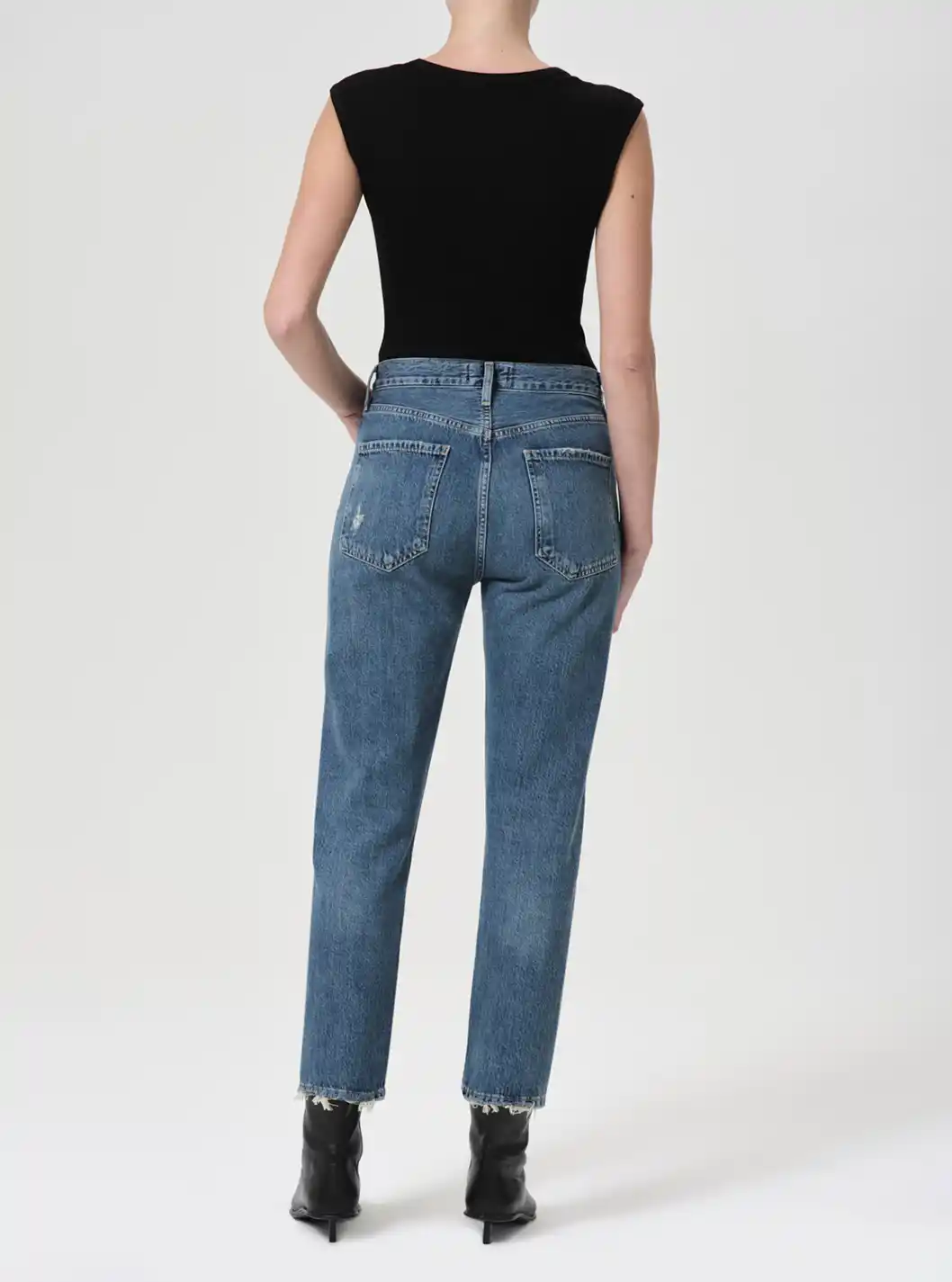 RILEY CROP HIGH RISE STRAIGHT