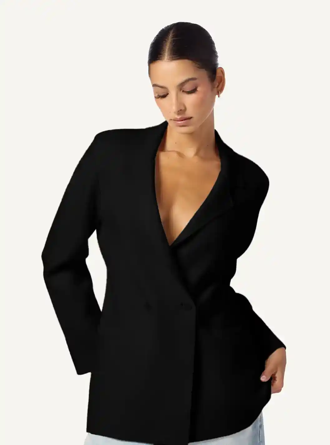 VIVIAN RELAXED DOUBLE BREASTED BLAZER