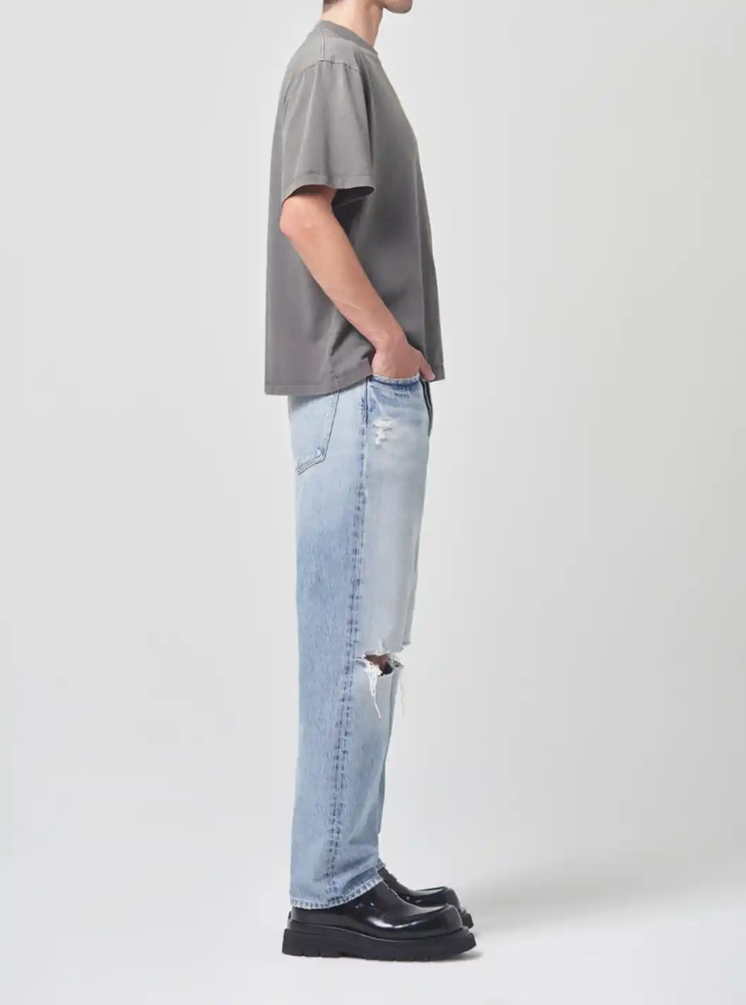 90'S JEAN IN THREADBARE (ORGANIC COTTON)