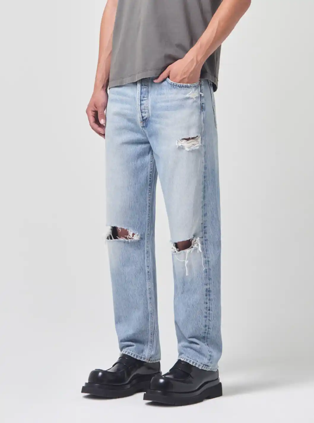 90'S JEAN IN THREADBARE (ORGANIC COTTON)