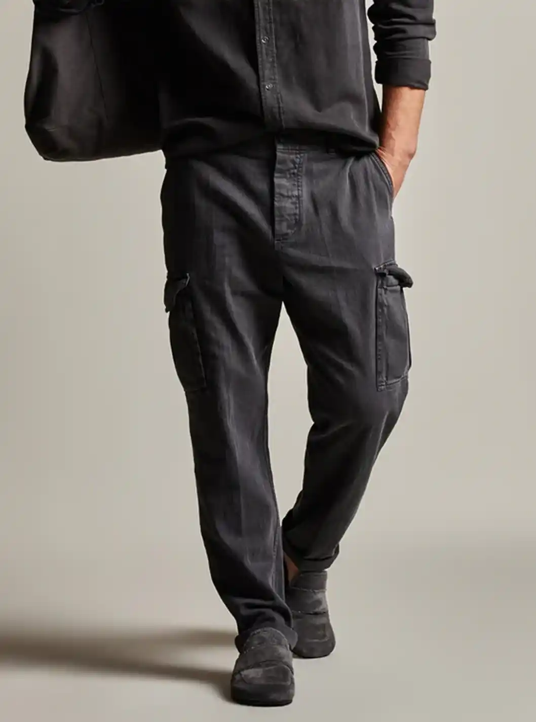 ORGANIC SLUB COTTON CARGO PANT