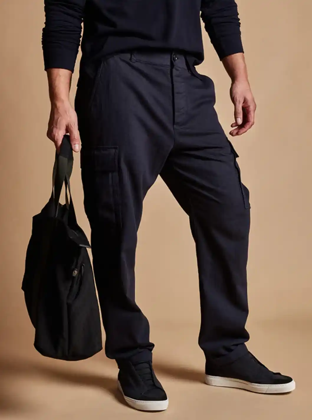 ORGANIC SLUB COTTON CARGO PANT