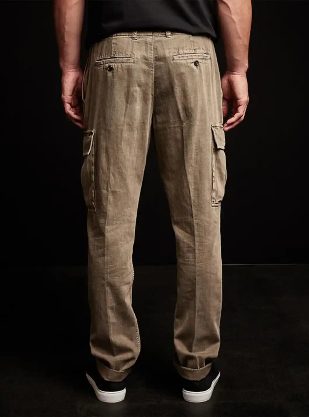 ORGANIC SLUB COTTON CARGO PANT