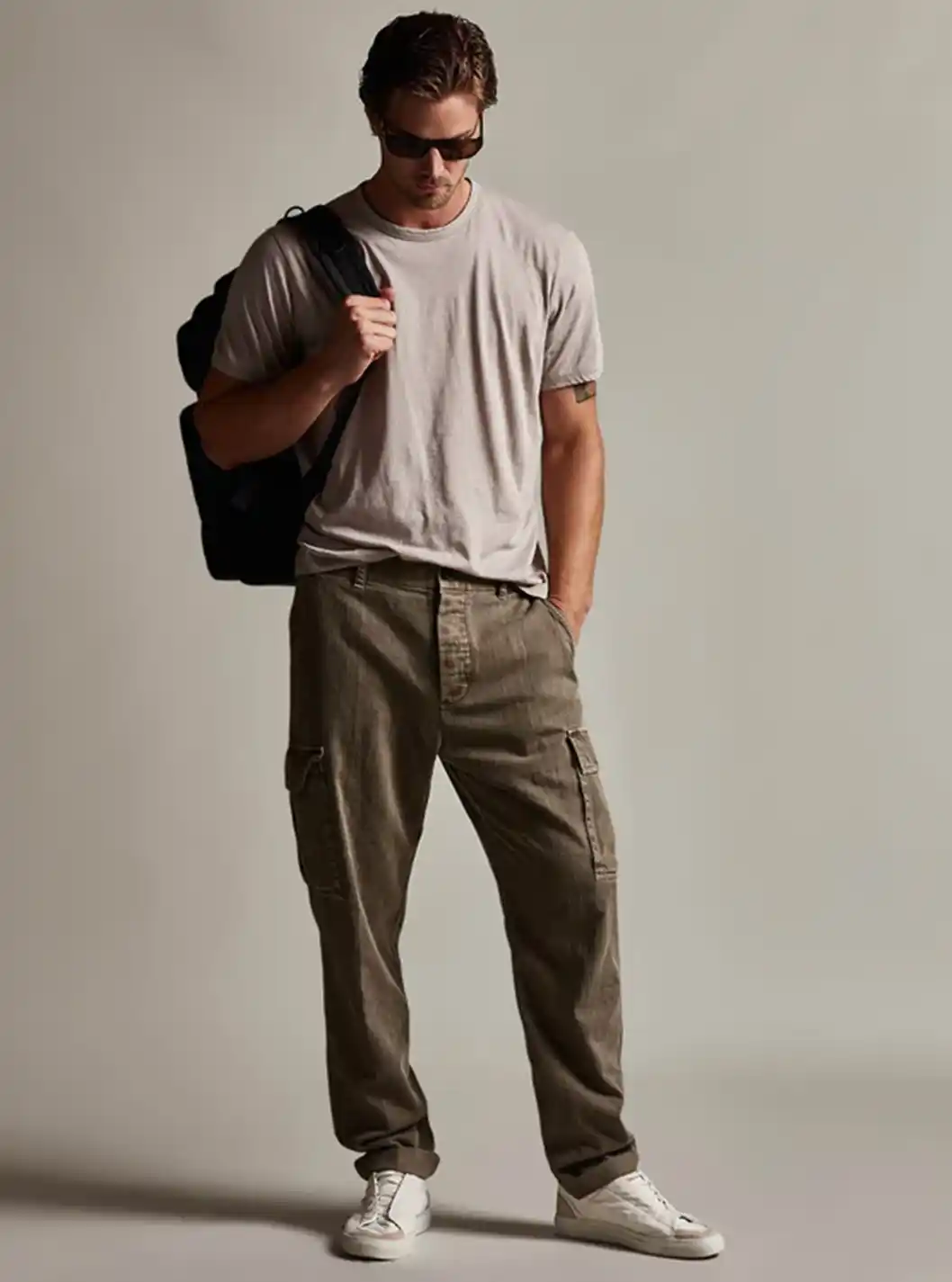 ORGANIC SLUB COTTON CARGO PANT