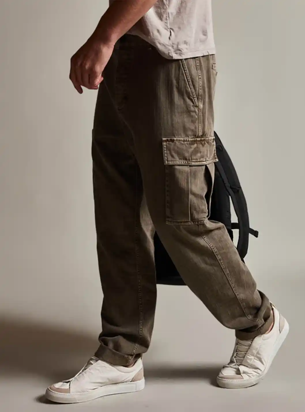 ORGANIC SLUB COTTON CARGO PANT