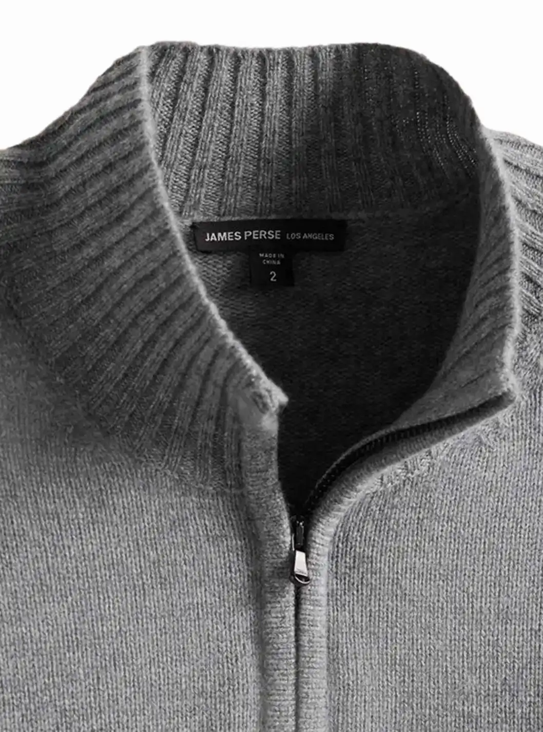 RECYCLED CASHMERE 1/2 ZIP