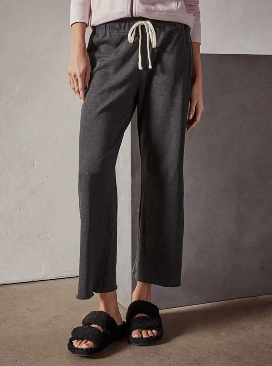 FRENCH TERRY CUTOFF SWEATPANT