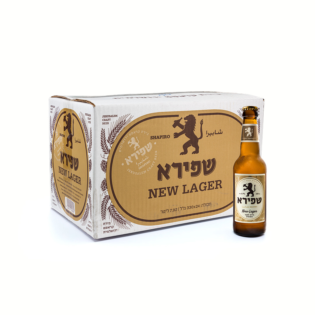 ארגז 24 בקבוקים New Lager