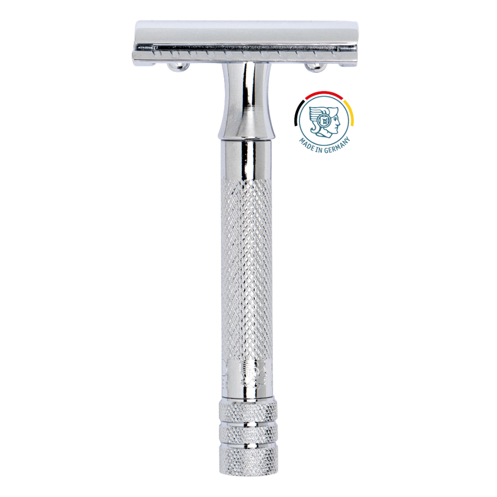 מכשיר גילוח ידית קצרה ודקה MERKUR 33C |  Double Edge