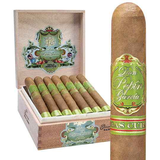 Box Don Pepin Green VC + Royal Salute 21