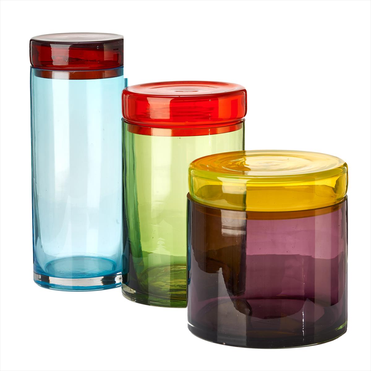 Caps & jars multi mix set 3