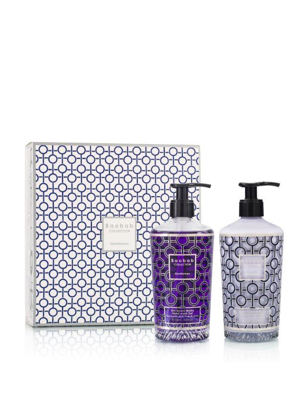 Baobab gift box gentelmen body & hand lotion + hand wash gel