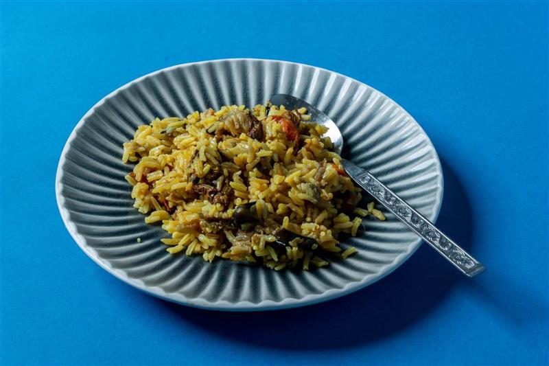 Persian Magluba Rice