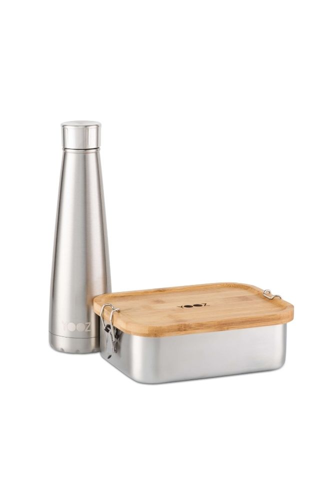 Stylish Set: 500ml Water Bottle and 1200ml Food Container