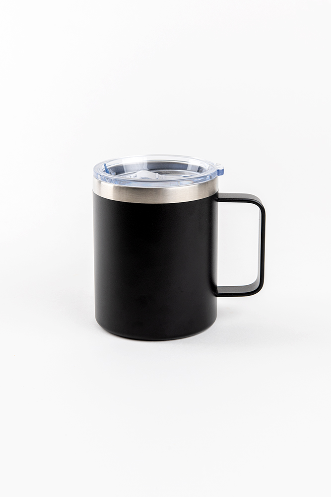 350ml colorful stainless steel travel mug with handle
