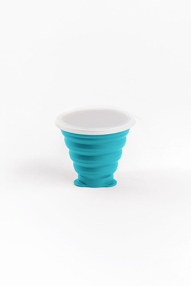 270ml Foldable silicone cup