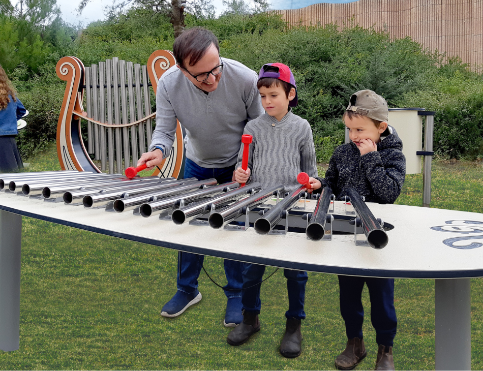 Musical Playground Equipment