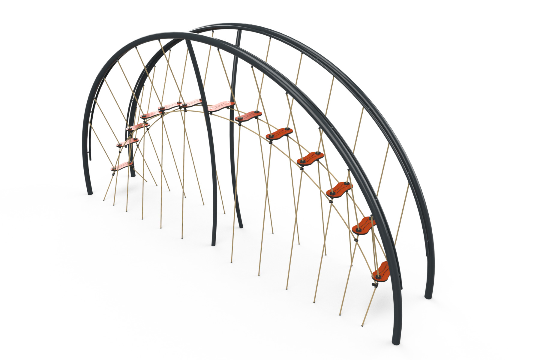 Ninja Swinging Bridge