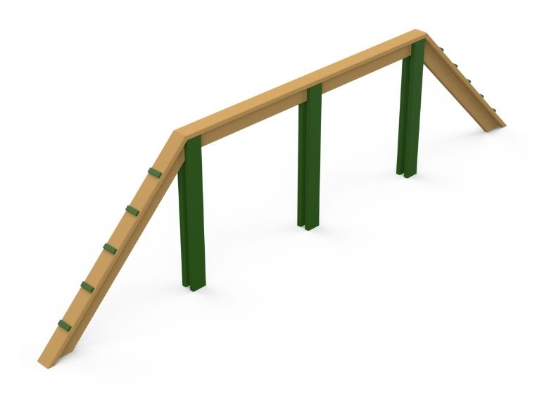 Extreme Balance Beam - Dog Play