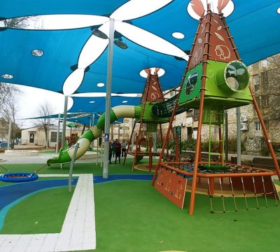 A Playground Inspired by Native Designs