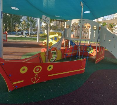 Transportation-Themed Playground